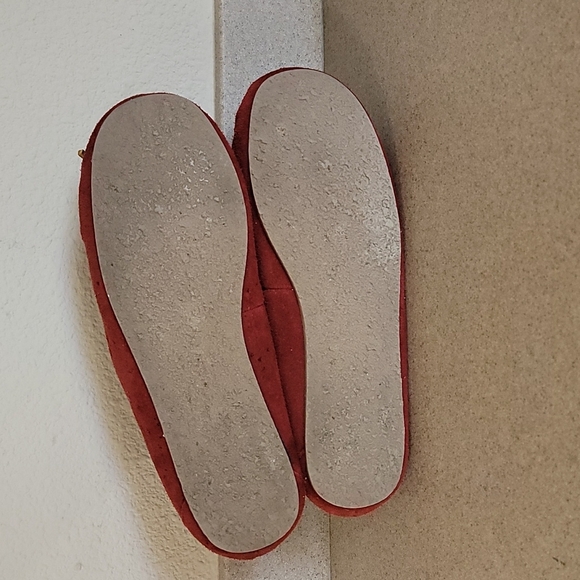 MINNETONKA BURGANDY DRIVING MOCASSINS (sz 8) - Picture 5 of 6